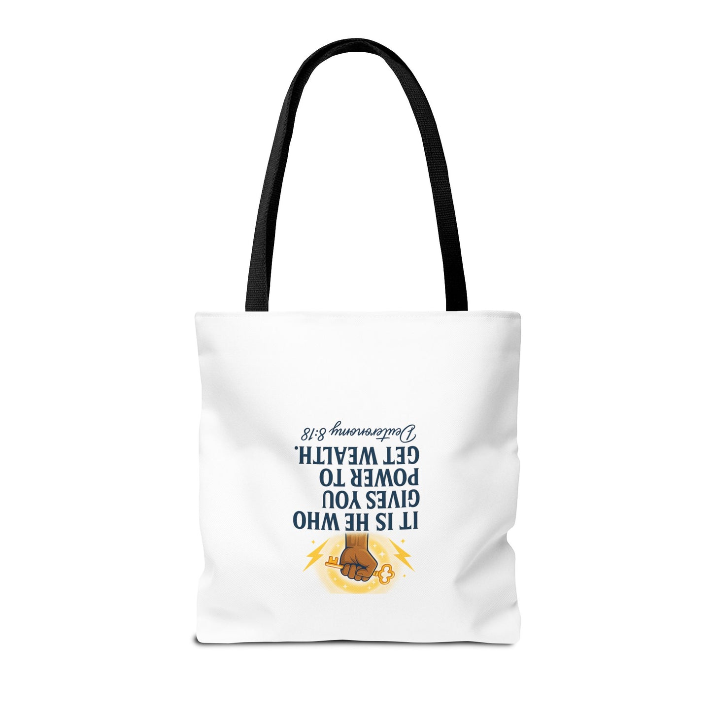 Affirmation Art Bible Verse Tote Bag