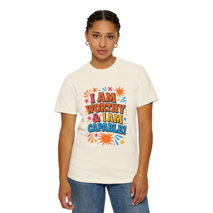 Empowering Quotes Self-Love Garment-Dyed T-Shirt