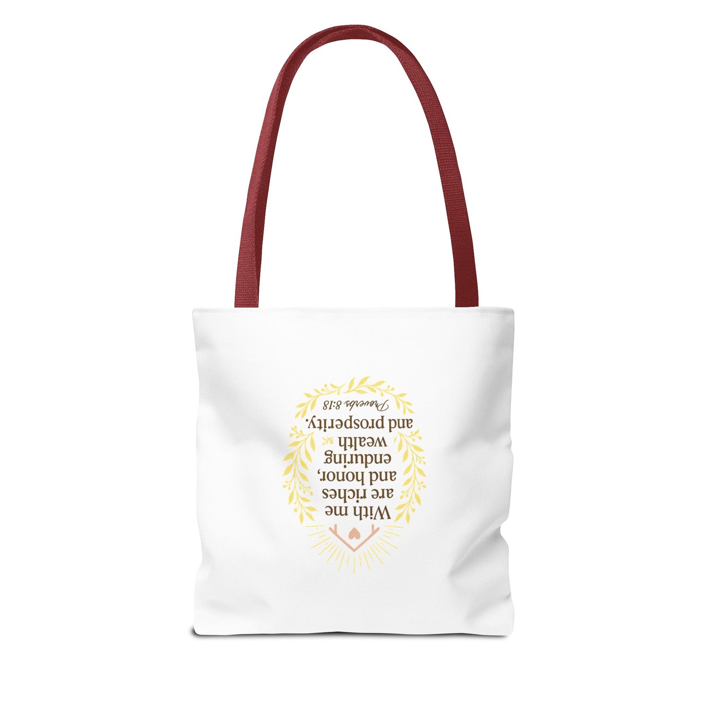 Prosperity Bible Verse Tote Bag