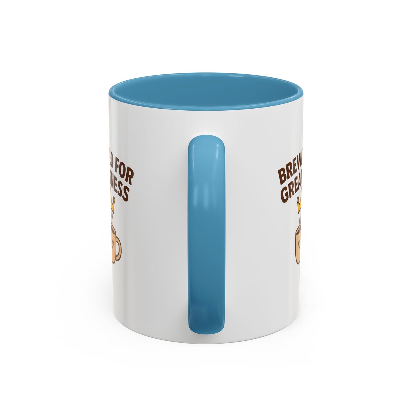 Brewed for Greatness Coffee Mug - Motivational Ceramic Cup, Office Gift, Home Decor, Birthday Present, Tea Lovers