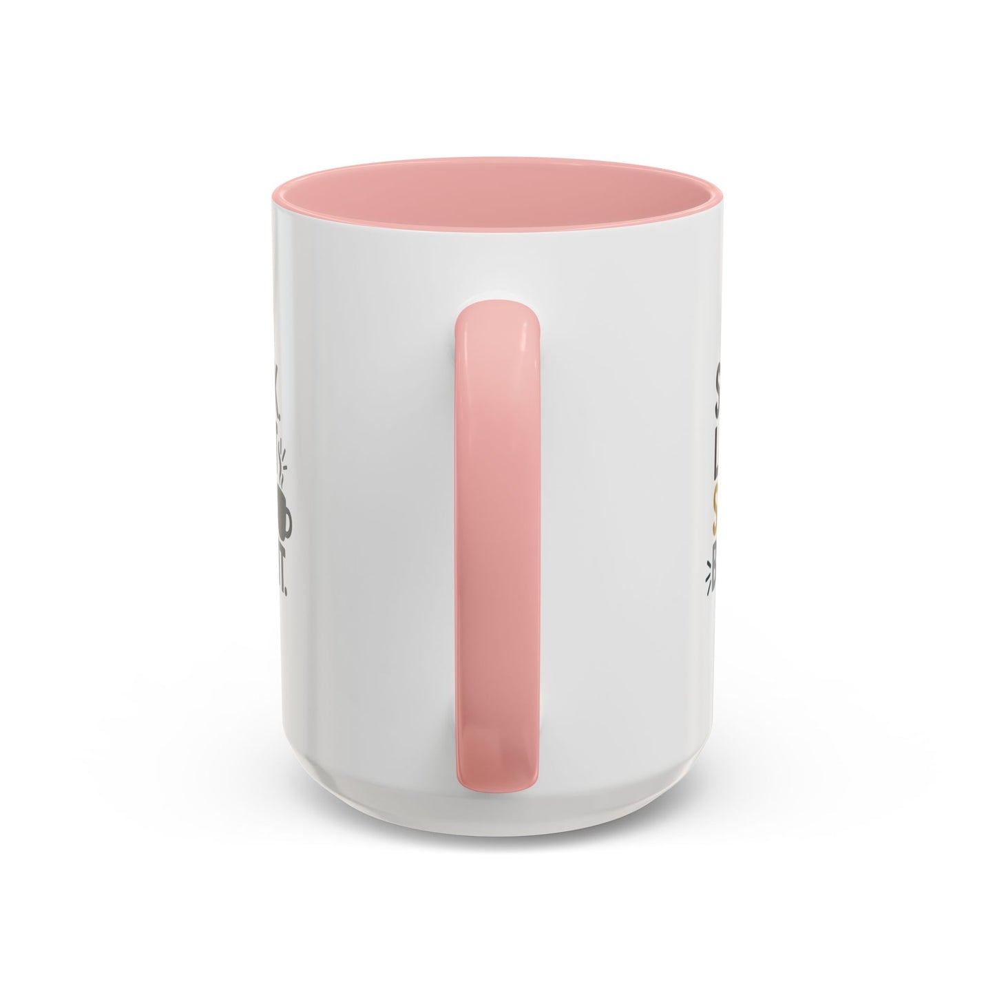 Accent Coffee Mug: Speak Light Sip Bright, Motivational Drinkware, Gift for Coffee Lovers, Inspirational Mug, Home and Office Decor