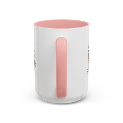 Accent Coffee Mug: Speak Light Sip Bright, Motivational Drinkware, Gift for Coffee Lovers, Inspirational Mug, Home and Office Decor