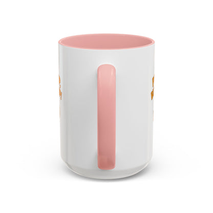 Perk Up, Buttercup! Cute Accent Coffee Mug for Daily Motivation, Gift for Coffee Lovers, Home Office Decor, Floral Tea Cup