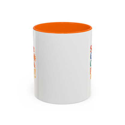 Colorful Inspirational Coffee Mug - Serve God Chill & Pray - Perfect for Gift, Relaxation, Daily Use, Coffee Lovers, Ceremonies
