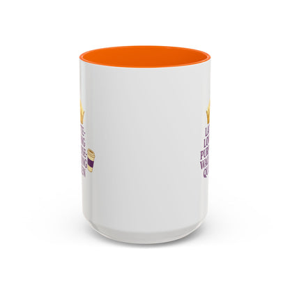 Latte-Loving Queen Coffee Mug - Perfect for Coffee Lovers, Birthday Gift, Personalized Kitchen Decor, Mother's Day Gift, Fun Office Mug