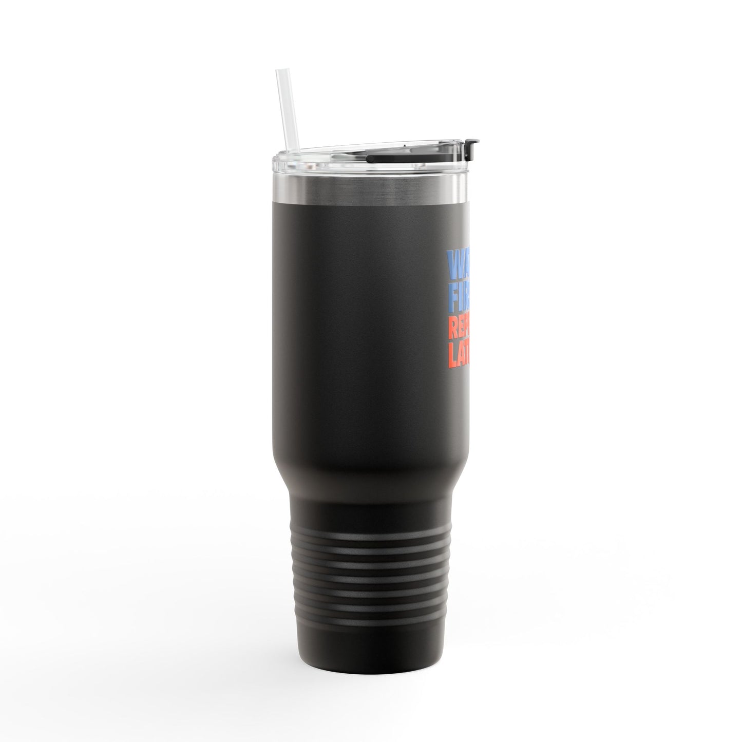 Water First, Repent Later - Insulated Travel Mug - Water First, Repent Later - Perfect for Hydration on the Go, Gifts for Adventurers, Road Trips, Outdoor Camps