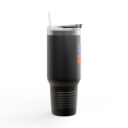 Water First, Repent Later - Insulated Travel Mug - Water First, Repent Later - Perfect for Hydration on the Go, Gifts for Adventurers, Road Trips, Outdoor Camps