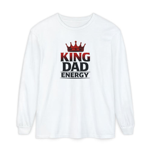 King Dad Energy Long Sleeve Tee