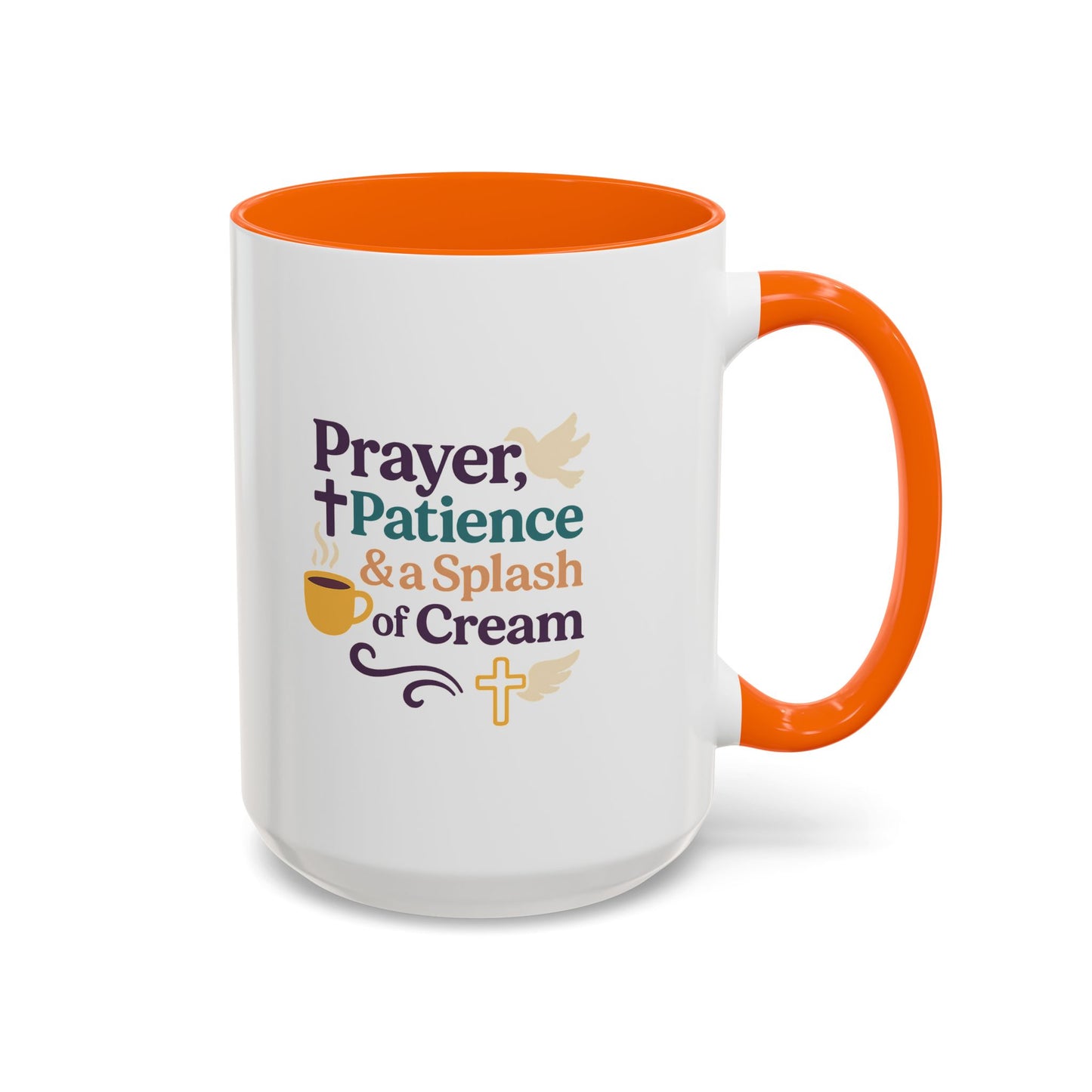 Faith-Inspired Coffee Mug - Perfect Gift for Friends and Family, Prayer Mug, Inspirational Drinkware, Christian Gift, Cute Desk Accessory