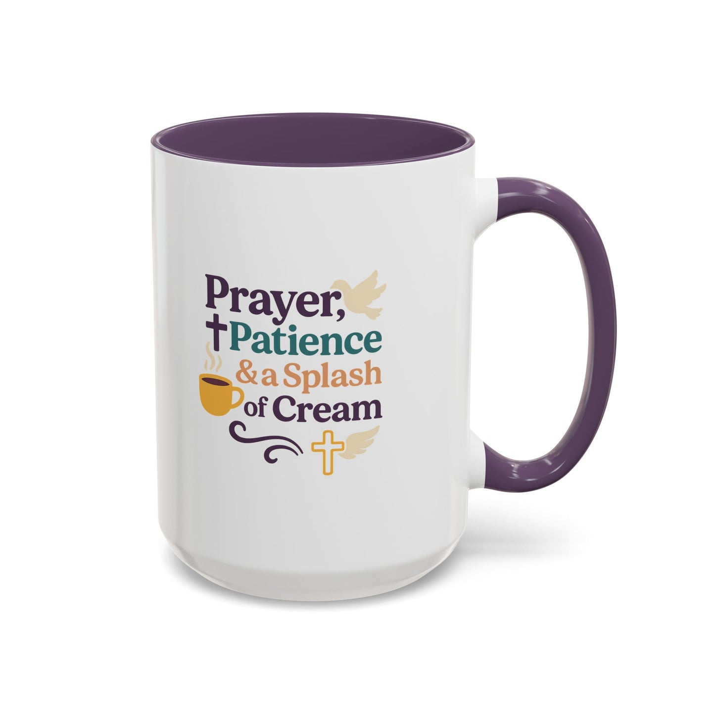 Faith-Inspired Coffee Mug - Perfect Gift for Friends and Family, Prayer Mug, Inspirational Drinkware, Christian Gift, Cute Desk Accessory