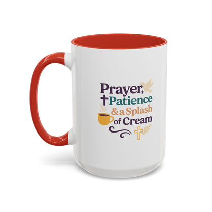 Faith-Inspired Coffee Mug - Perfect Gift for Friends and Family, Prayer Mug, Inspirational Drinkware, Christian Gift, Cute Desk Accessory