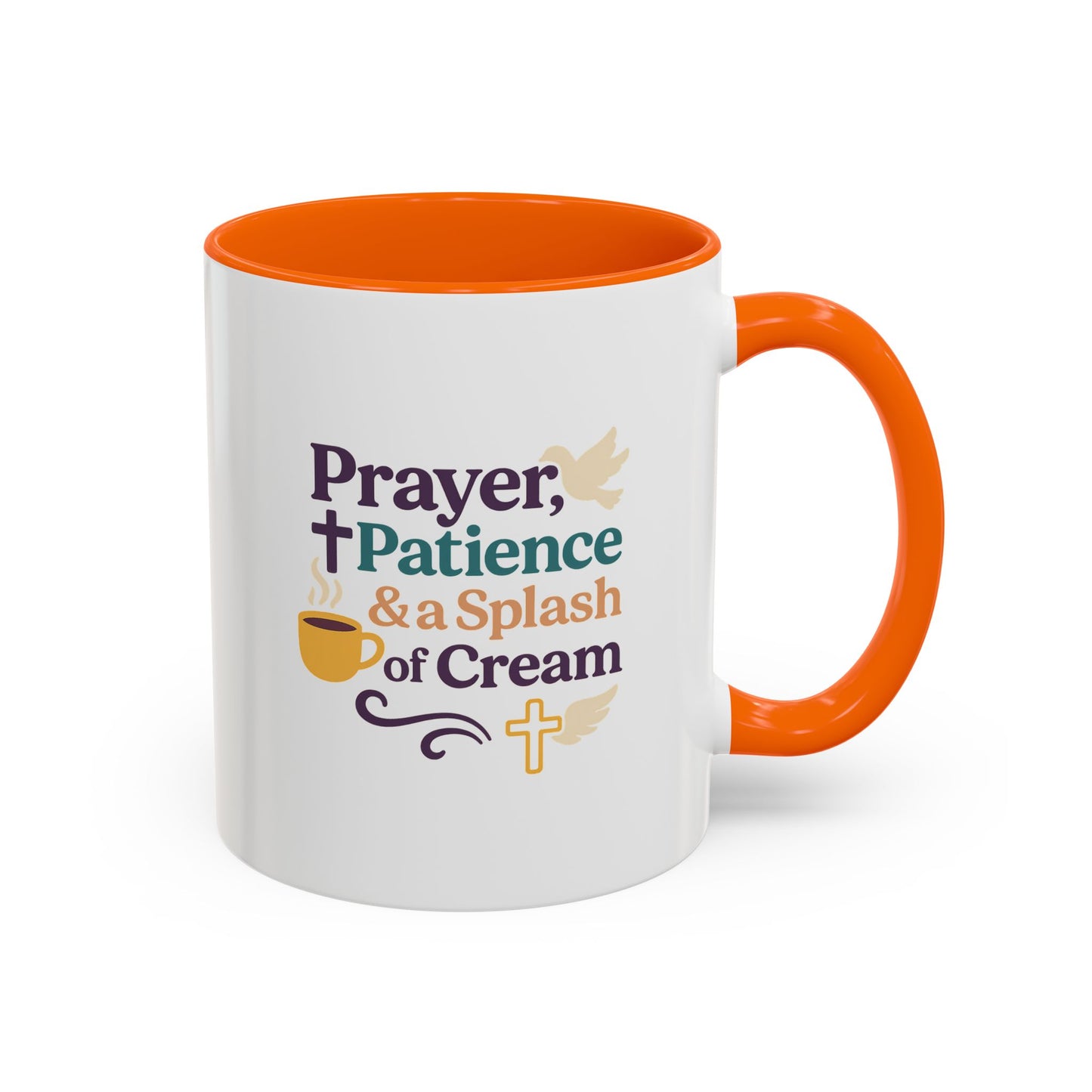Faith-Inspired Coffee Mug - Perfect Gift for Friends and Family, Prayer Mug, Inspirational Drinkware, Christian Gift, Cute Desk Accessory