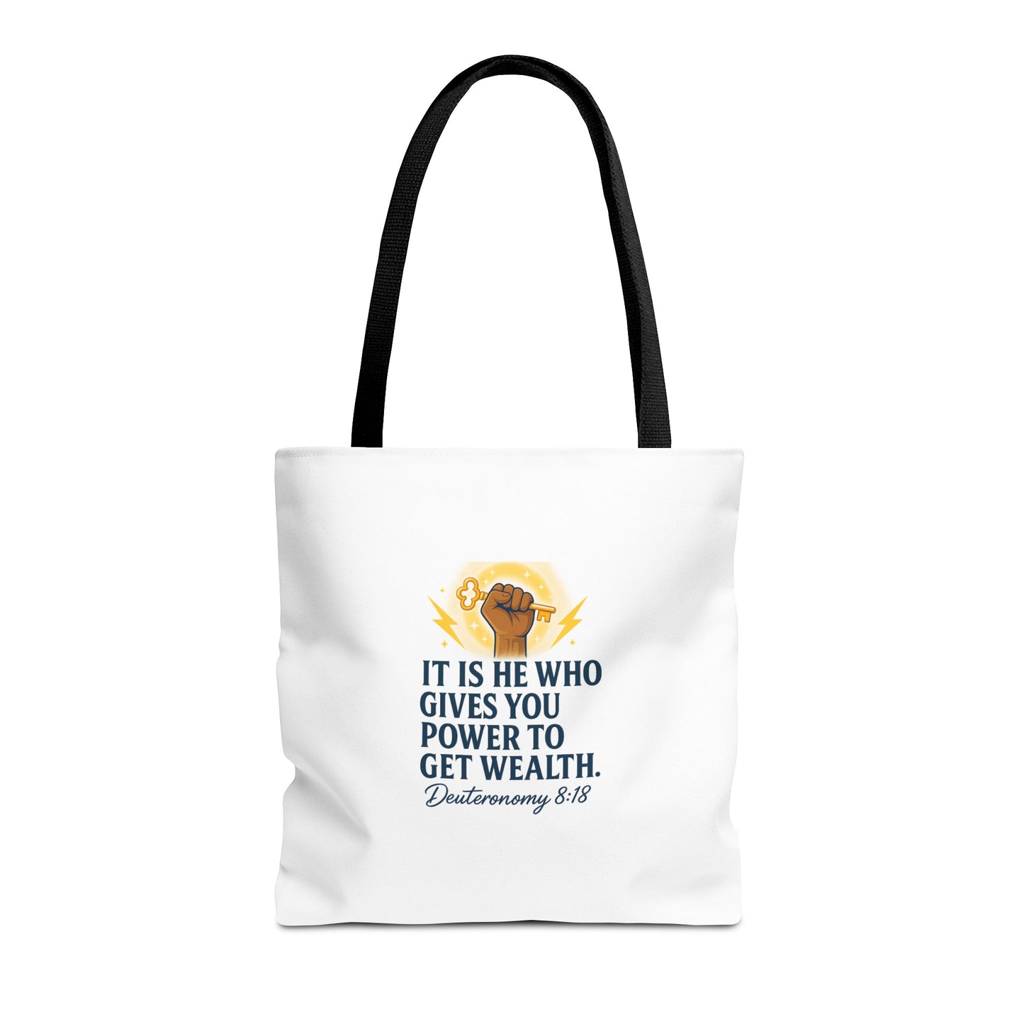 Affirmation Art Bible Verse Tote Bag