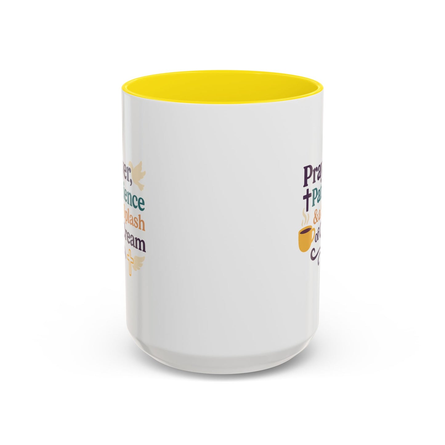 Faith-Inspired Coffee Mug - Perfect Gift for Friends and Family, Prayer Mug, Inspirational Drinkware, Christian Gift, Cute Desk Accessory