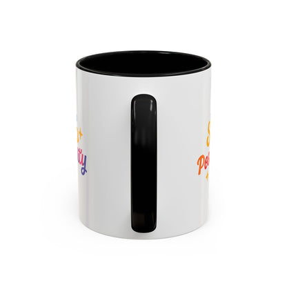 Sip Positivity Accent Coffee Mug (11, 15oz)