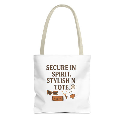 Stylish Tote Bag with Inspirational Quote | Eco-Friendly, Reusable, Perfect for Shopping, Gifts, and Everyday Use