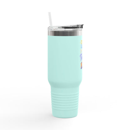 Testify Insulated Travel Mug, 40oz - Perfect for Coffee Lovers, Road Trips, Gifts for Him/Her, Unique Drinkware for Celebrations