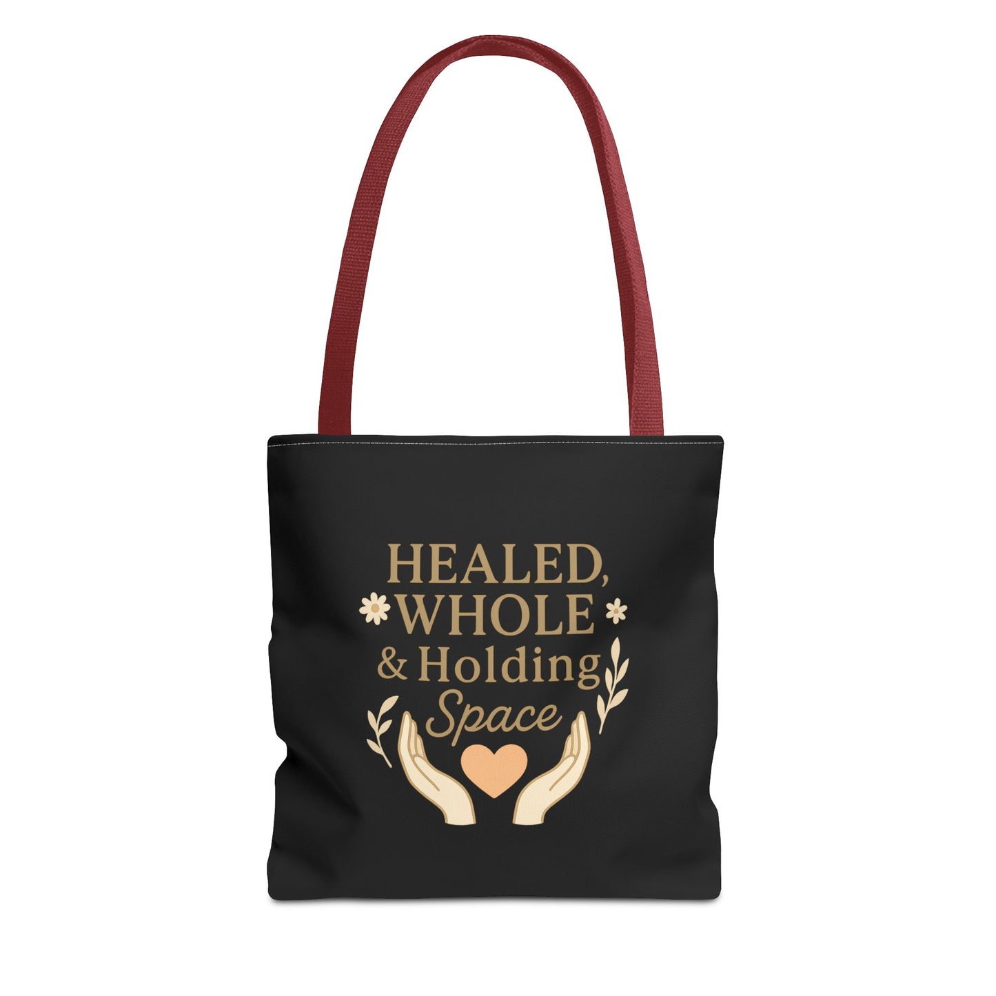 Spiritual Healing Tote Bag, Eco-Friendly Shopping Bag, Inspirational Gift, Reusable Market Tote, Mindfulness Carrier