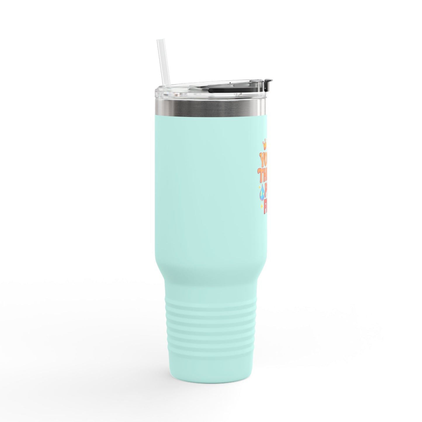 You're Thirsty, Pray First - Insulated Travel Mug, You're Thirsty, Pray First - 40oz Drinkware for Faithful Coffee Lovers, Gift for Christians, Travel Cup, [...]