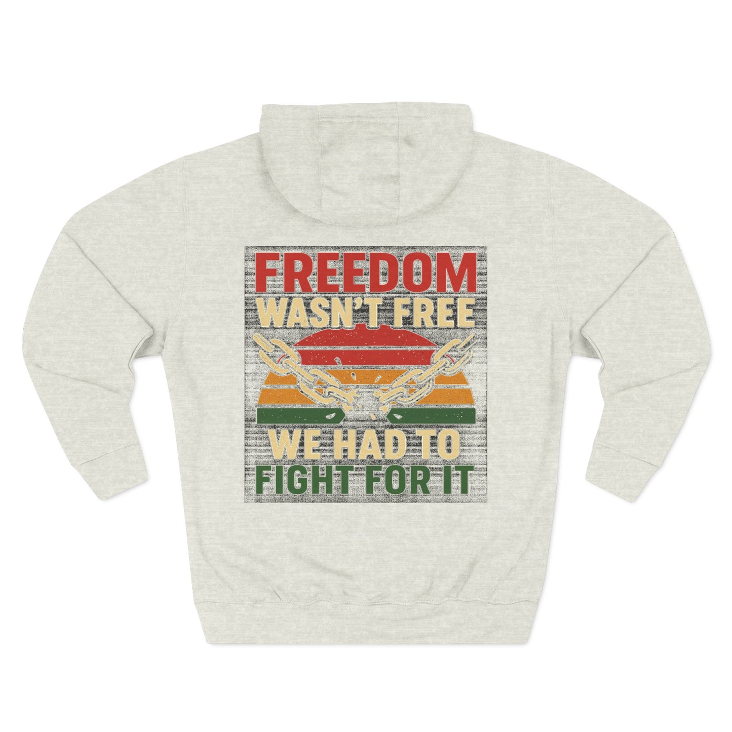Freedom Fight Social Justice Fleece Hoodie