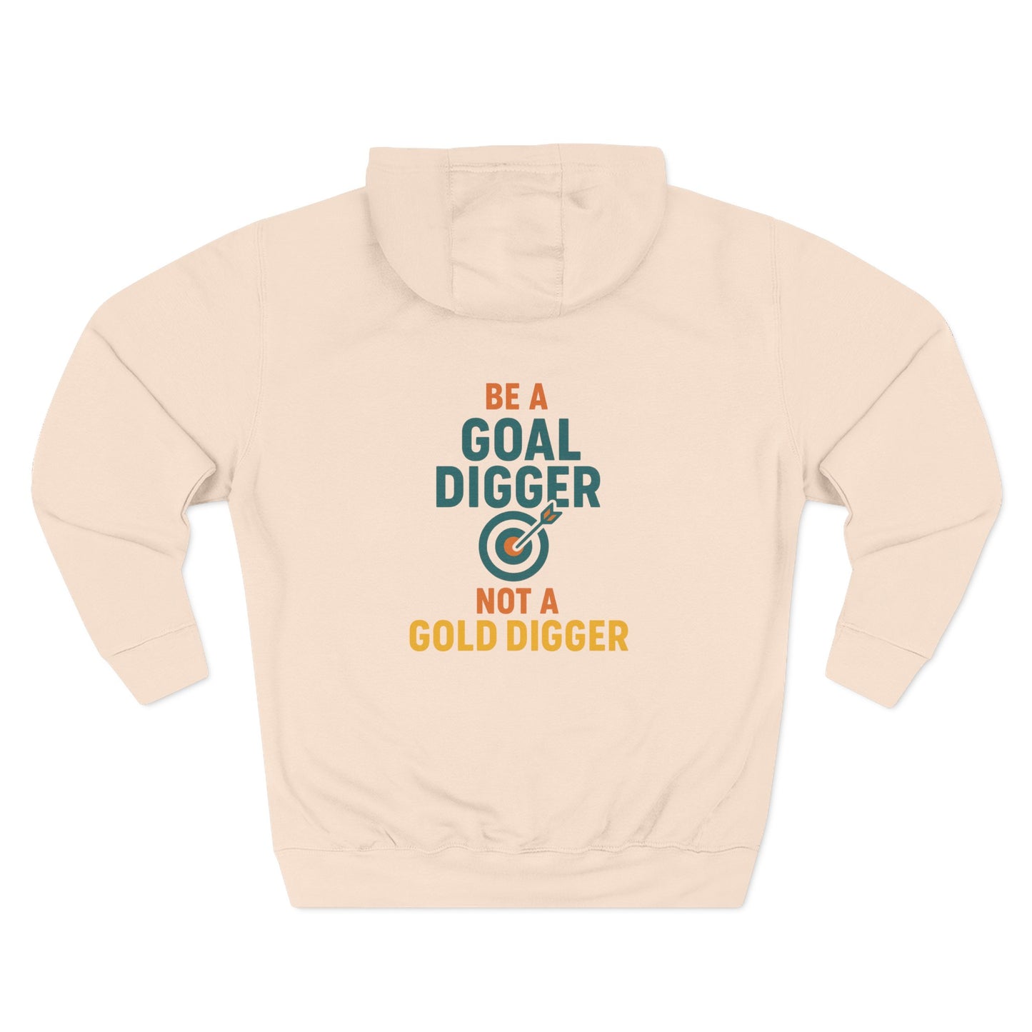 Goal Digger Funny Fleece Hoodie