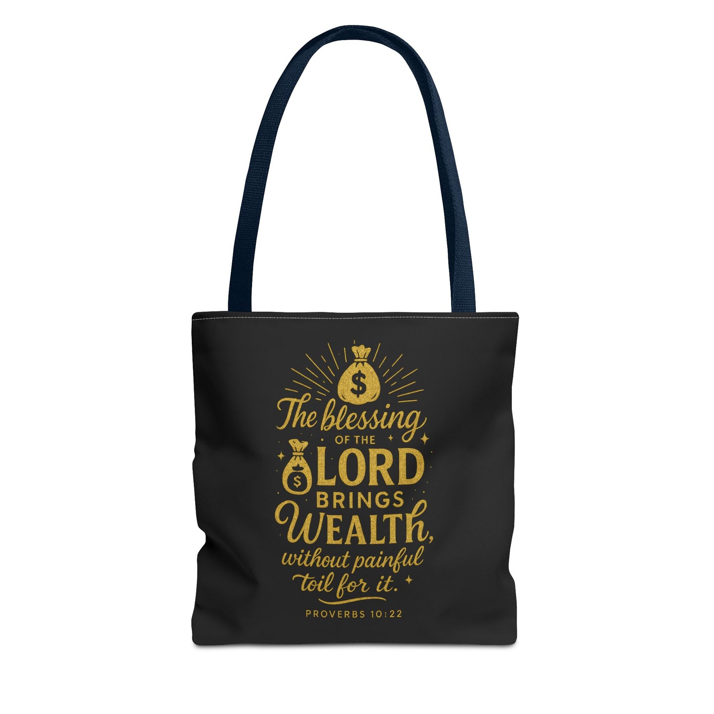Blessing Tote Bag - Inspirational Christian Quote, Motivational Gift, Bible Verse Accessory, Versatile Shopping Bag, Spiritual Tote