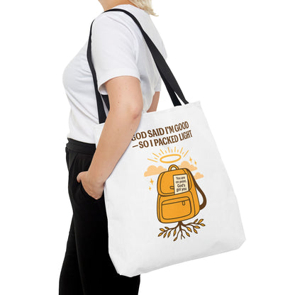 Spiritual Motivational Tote Bag