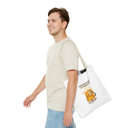 Inspirational Tote Bag - 'God Said I'm Good' Quote, Motivational Gift, Reusable Shopping Bag, Eco-Friendly Accessory, Everyday Use