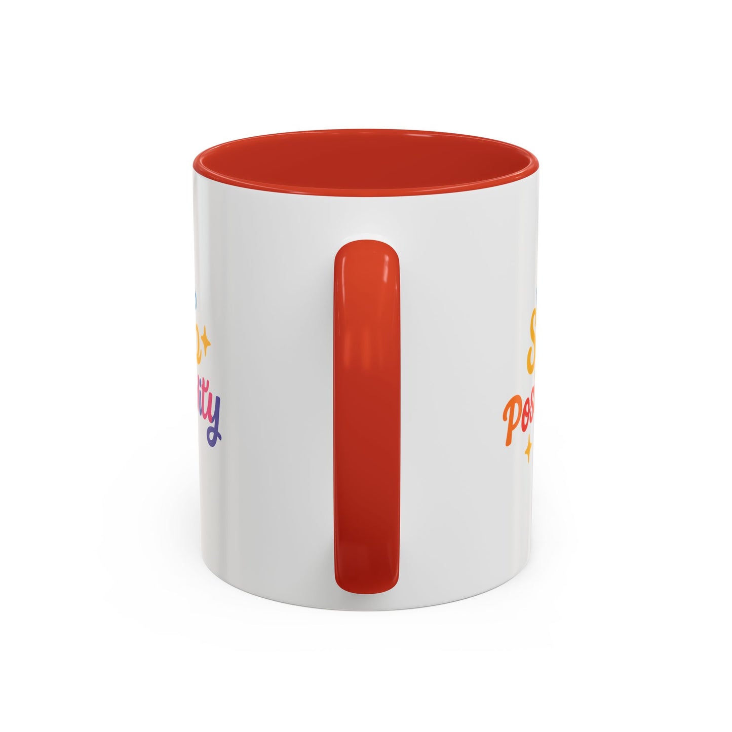 Sip Positivity Accent Coffee Mug (11, 15oz)
