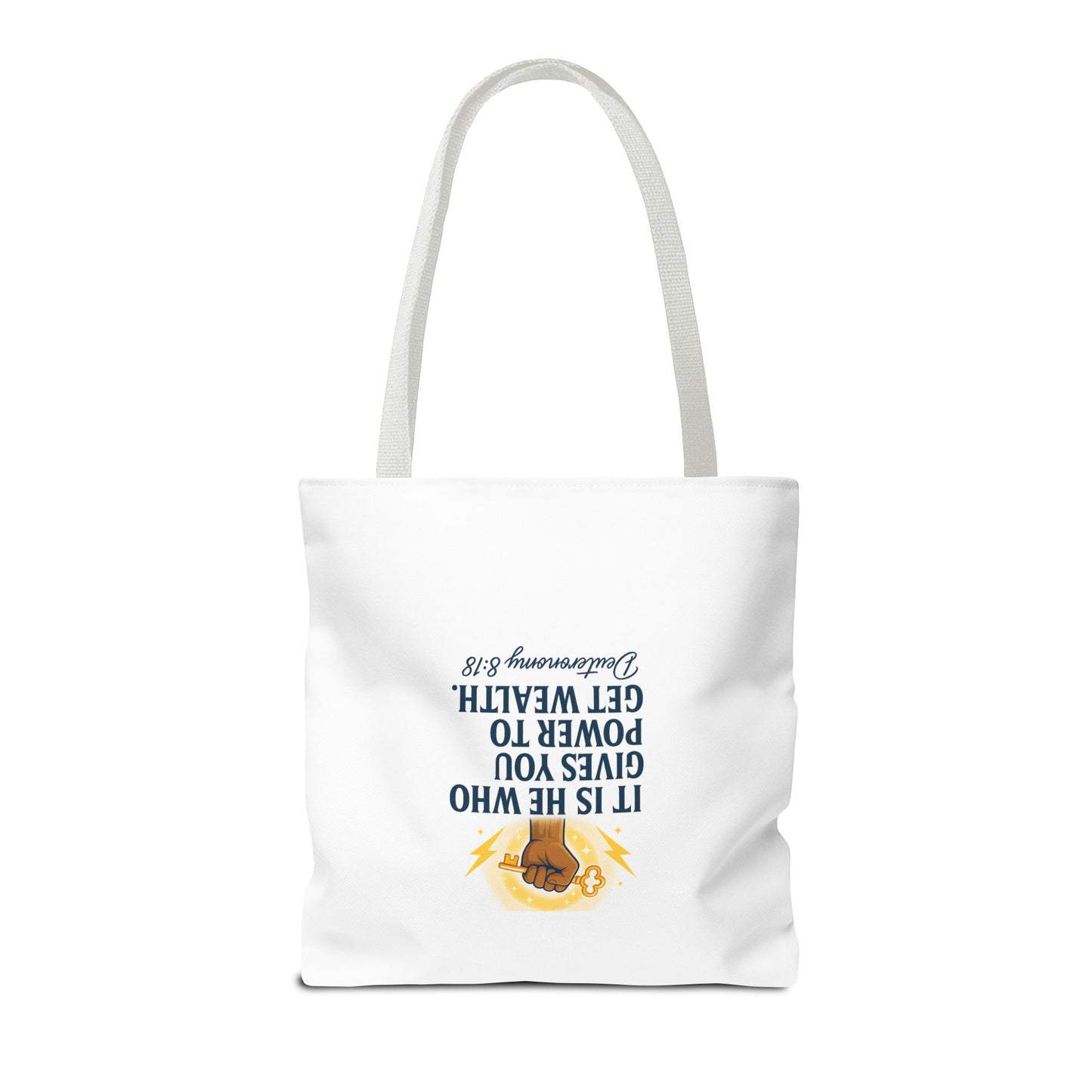 Affirmation Art Bible Verse Tote Bag
