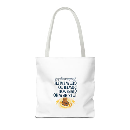 Affirmation Art Bible Verse Tote Bag