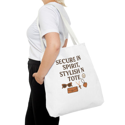 Stylish Tote Bag with Inspirational Quote | Eco-Friendly, Reusable, Perfect for Shopping, Gifts, and Everyday Use