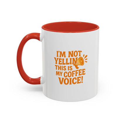 Funny Accent Coffee Mug, Gift for Coffee Lovers, Funny Mug, Unique Ceramic Mug, Novelty Gift for Friends, Home Office Decor