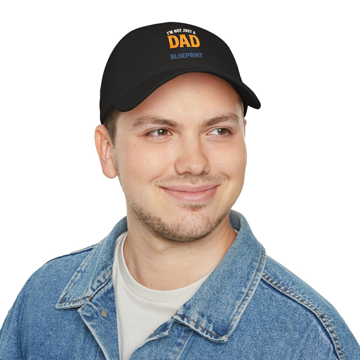 I'm Not Just a Dad Blueprint Baseball Cap — Fatherhood Gift Hat