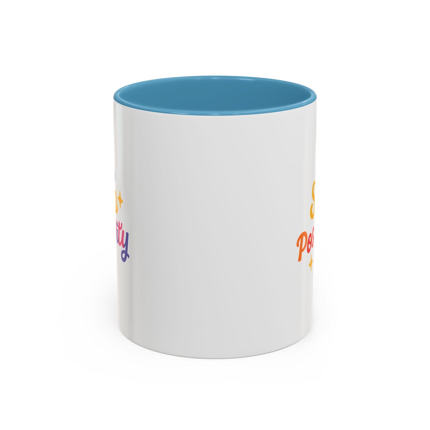 Sip Positivity Accent Coffee Mug (11, 15oz)