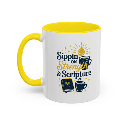 Inspirational Coffee Mug for Faith and Motivation, Perfect Gift for Christians, Scripture Quotes Mug, Cozy Beverage Companion, [...]