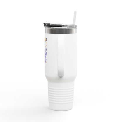 Testify Insulated Travel Mug, 40oz - Perfect for Coffee Lovers, Road Trips, Gifts for Him/Her, Unique Drinkware for Celebrations
