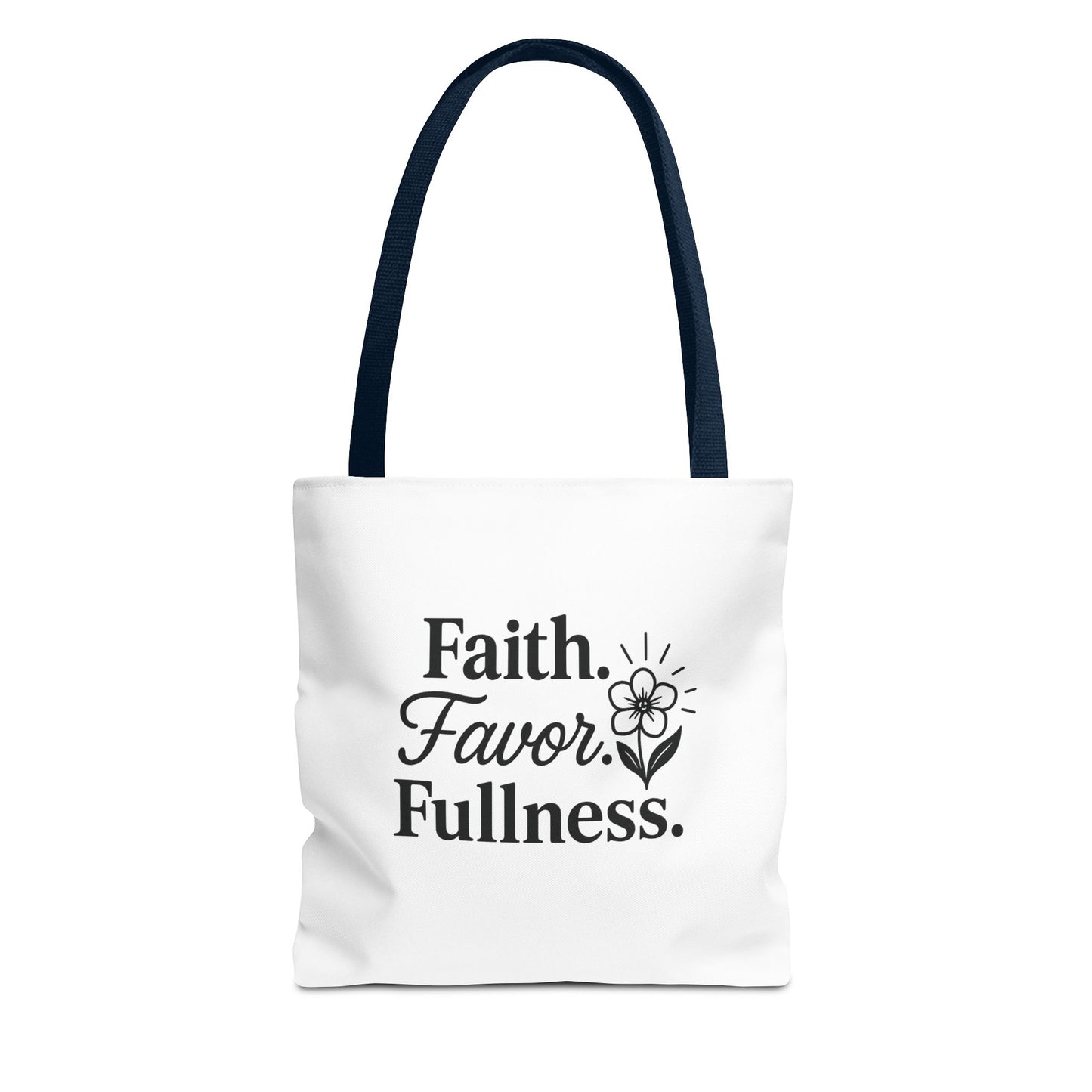 Faith-Inspired Tote Bag for Daily Essentials, Eco-Friendly Shopping Bag, Motivational Quote Tote, Spiritual Gift, Everyday Use