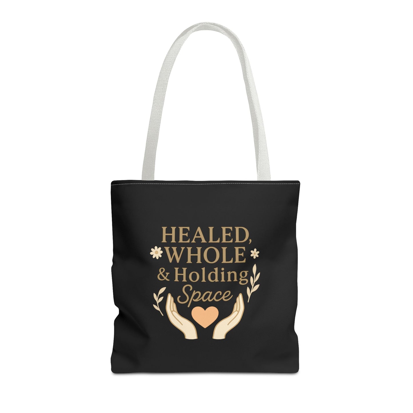 Spiritual Healing Tote Bag, Eco-Friendly Shopping Bag, Inspirational Gift, Reusable Market Tote, Mindfulness Carrier
