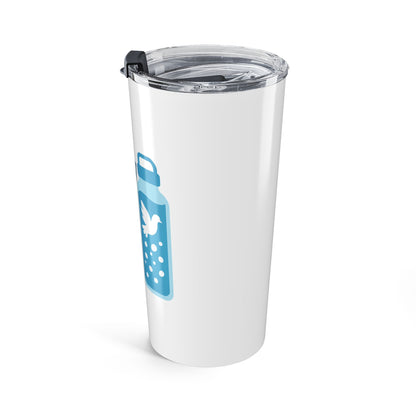 Living That Clean Clear Christ Life Tumbler | 20oz Inspirational Drinkware, Meaningful Gift, Faith-Based Travel Mug, Christian Keepsake