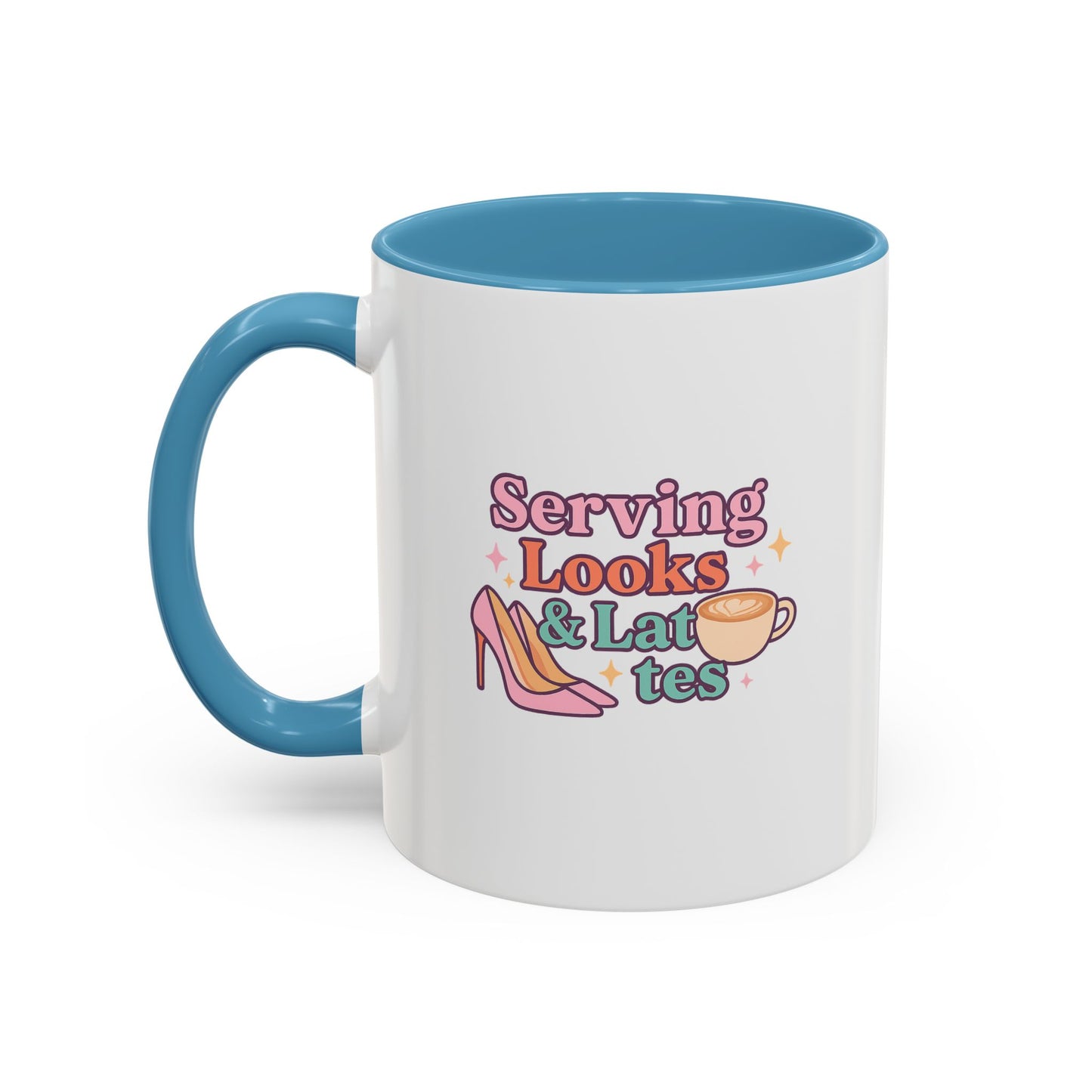 Chic Coffee Mug: Serving Looks & Lattes | Trendy Gift for Coffee Lovers, Fashion Enthusiasts, Housewarming, Birthdays, Mom's Day