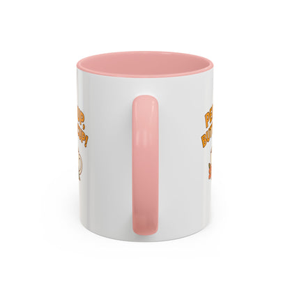 Perk Up, Buttercup! Cute Accent Coffee Mug for Daily Motivation, Gift for Coffee Lovers, Home Office Decor, Floral Tea Cup