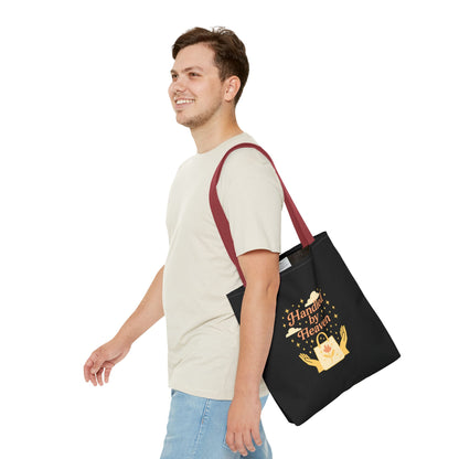 Heavenly Handled Tote Bag - Eco-Friendly Gift, Everyday Carry, Shopping Companion, Gift for Her, Travel Essential