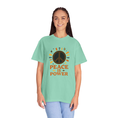 Peace Is Power Social Justice T-Shirt
