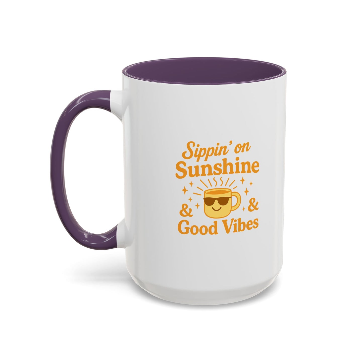 Sipping on Sunshine Coffee Mug - Brighten Your Morning Routine
