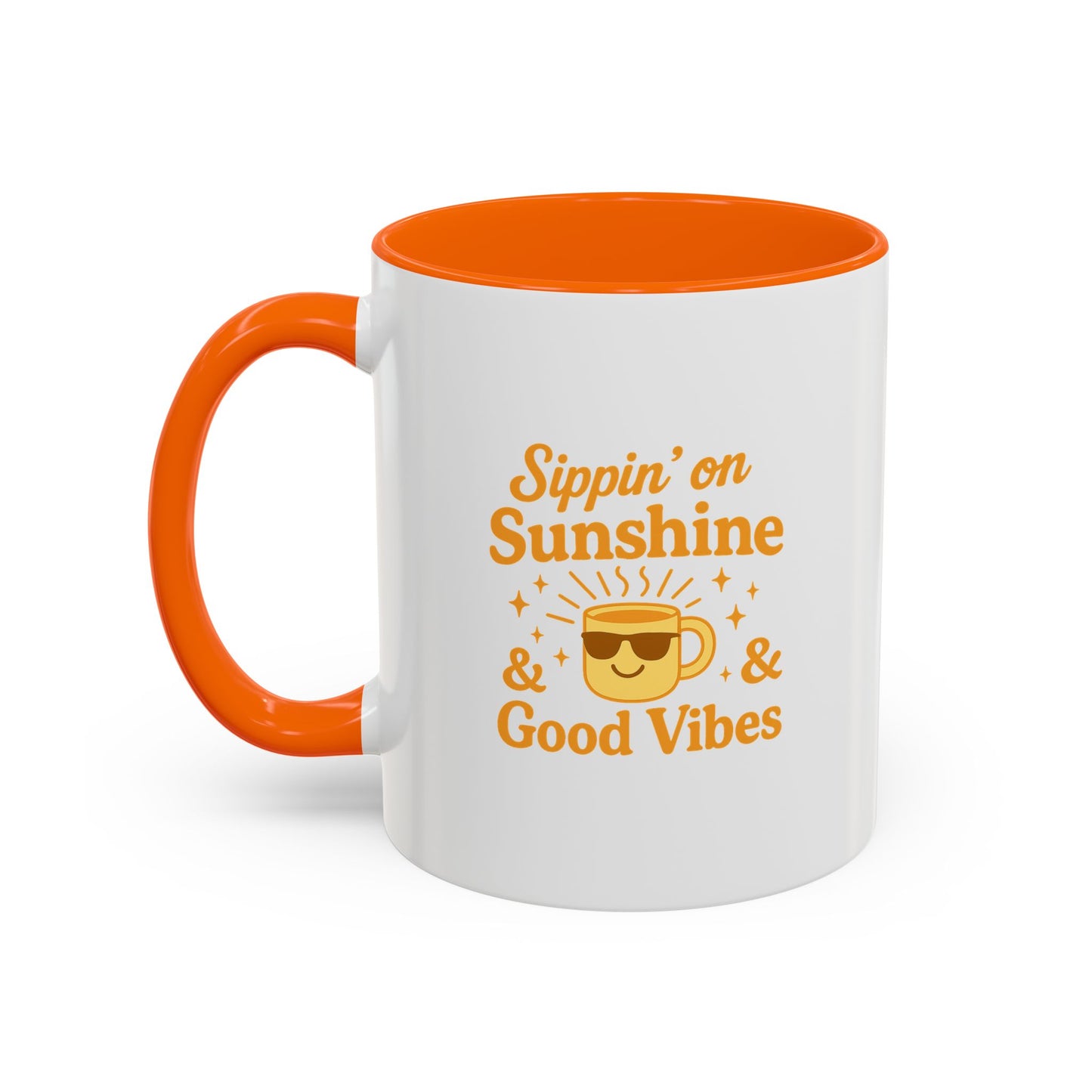 Sipping on Sunshine Coffee Mug - Brighten Your Morning Routine