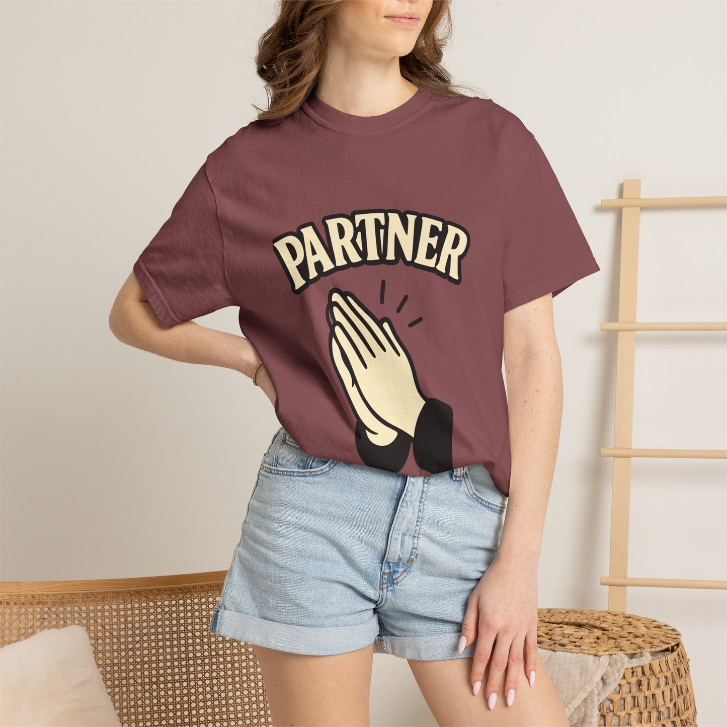 Partner Graphic Tee, Unisex T-Shirt, Couples Gift, Relationship Apparel, Casual Streetwear, Cute Partner Shirt