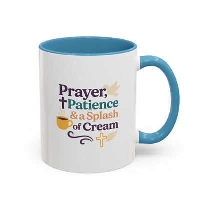Faith-Inspired Coffee Mug - Perfect Gift for Friends and Family, Prayer Mug, Inspirational Drinkware, Christian Gift, Cute Desk Accessory