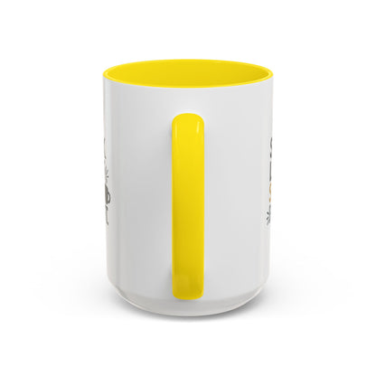 Accent Coffee Mug: Speak Light Sip Bright, Motivational Drinkware, Gift for Coffee Lovers, Inspirational Mug, Home and Office Decor