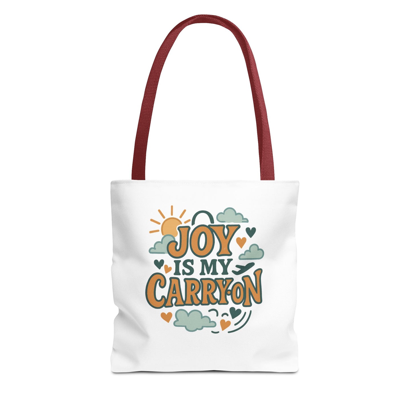Joyful Carryall Tote Bag | Eco-Friendly Shopper | Perfect for Gifts, Organizing, Travel, Beach Days, and Everyday Errands